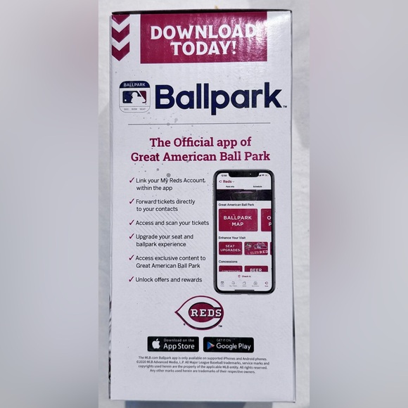 🆕 Pitcher SONNY GRAY BOBBLEHEAD 2020 Cincinnati Reds, new in box. - Picture 3 of 3